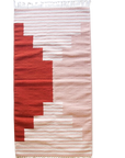 LOOM Imports handwoven ethical flat weave wool rugs. B Corp certified, women owned, fair trade, natural sustainable materials.