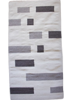 LOOM Imports handwoven ethical flat weave wool rugs. B Corp certified, women owned, fair trade, natural sustainable materials.