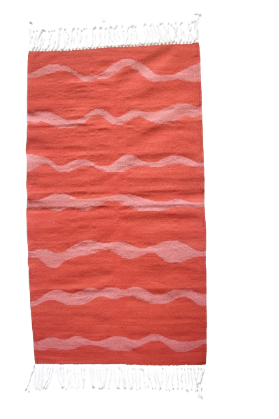LOOM Imports handwoven ethical flat weave wool rugs. B Corp certified, women owned, fair trade, natural sustainable materials.