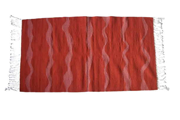 LOOM Imports handwoven ethical flat weave wool rugs. B Corp certified, women owned, fair trade, natural sustainable materials.