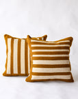LOOM Imports Wool Gradient Stripe Pillow