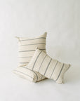 LOOM Imports Cream & Gray Brocade Pillow