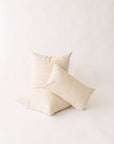 LOOM Imports Cream Brocade Pillow