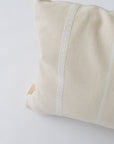 LOOM Imports Cream Brocade Lumbar Pillow