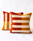 LOOM Imports Wool Tri Colored Pillow Nº1