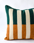 LOOM Imports Wool Tri Colored Pillow Nº2