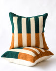 LOOM Imports Wool Tri Colored Pillow Nº2