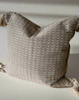 Cotton Tassel Pillow № 3