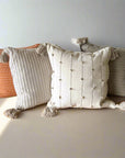 Cotton Tassel Pillow № 1