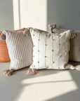 Cotton Tassel Pillow № 3