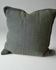 Cotton Blanket Stitch Pillow