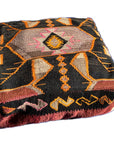 Loom Imports handmade one of a kind kilim floor pillow pouf