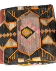 Loom Imports handmade one of a kind kilim floor pillow pouf