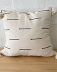 XL Cotton Tassel Pillow № 3