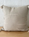 XL Cotton Tassel Pillow № 4