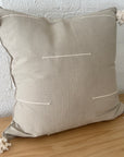 XL Cotton Tassel Pillow № 4