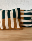 LOOM Imports Wool Tri Colored Pillow Nº2