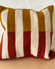 LOOM Imports Wool Tri Colored Pillow Nº1