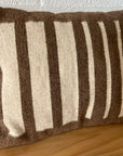 LOOM Imports Wool Stipe Pillow