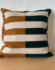 LOOM Imports Wool Tri Colored Pillow Nº2