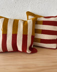 LOOM Imports Wool Tri Colored Pillow Nº1