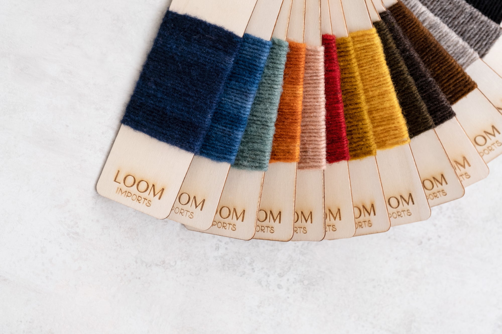 Wool Color Swatch Kit