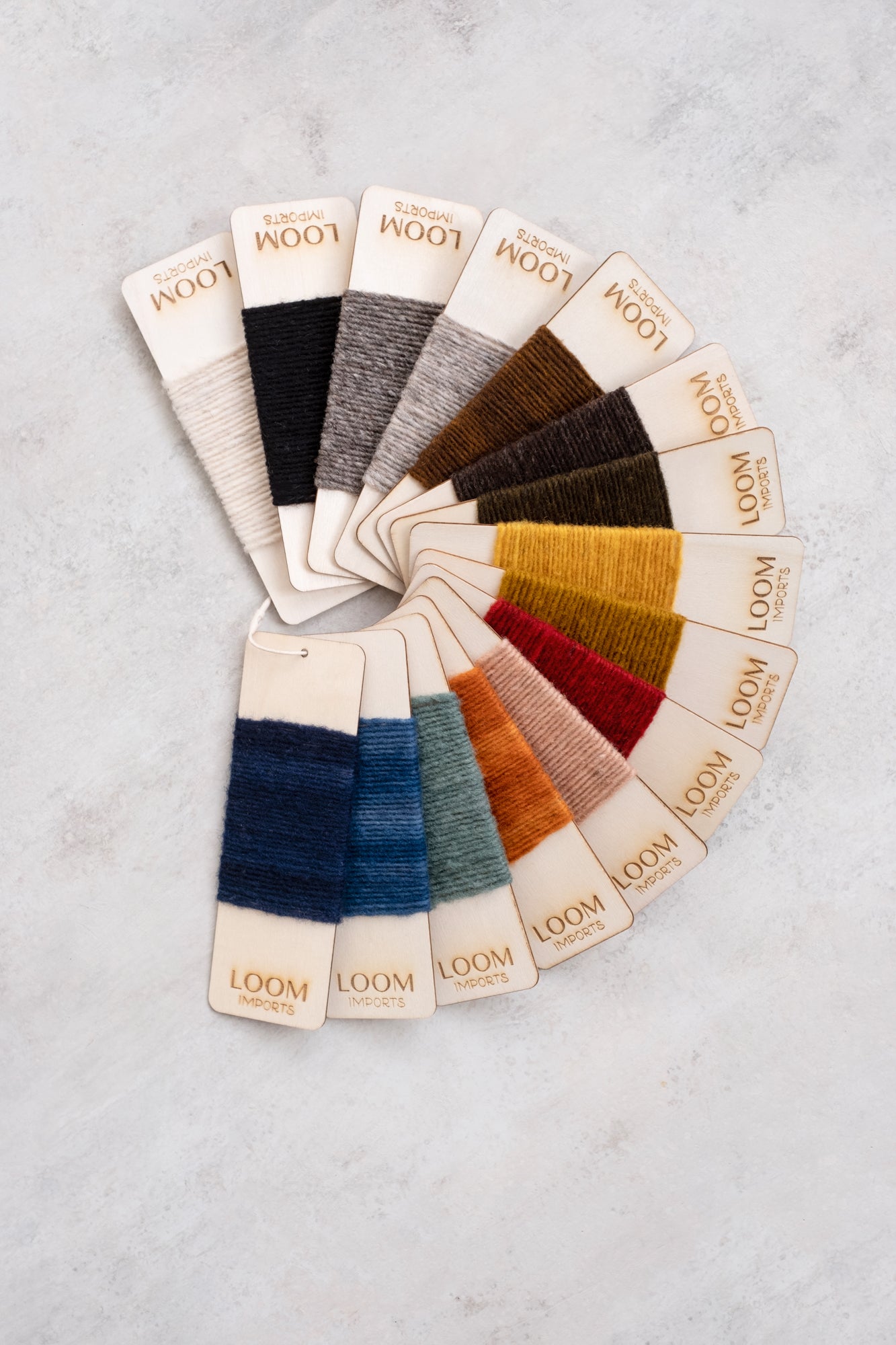 Wool Color Swatch Kit