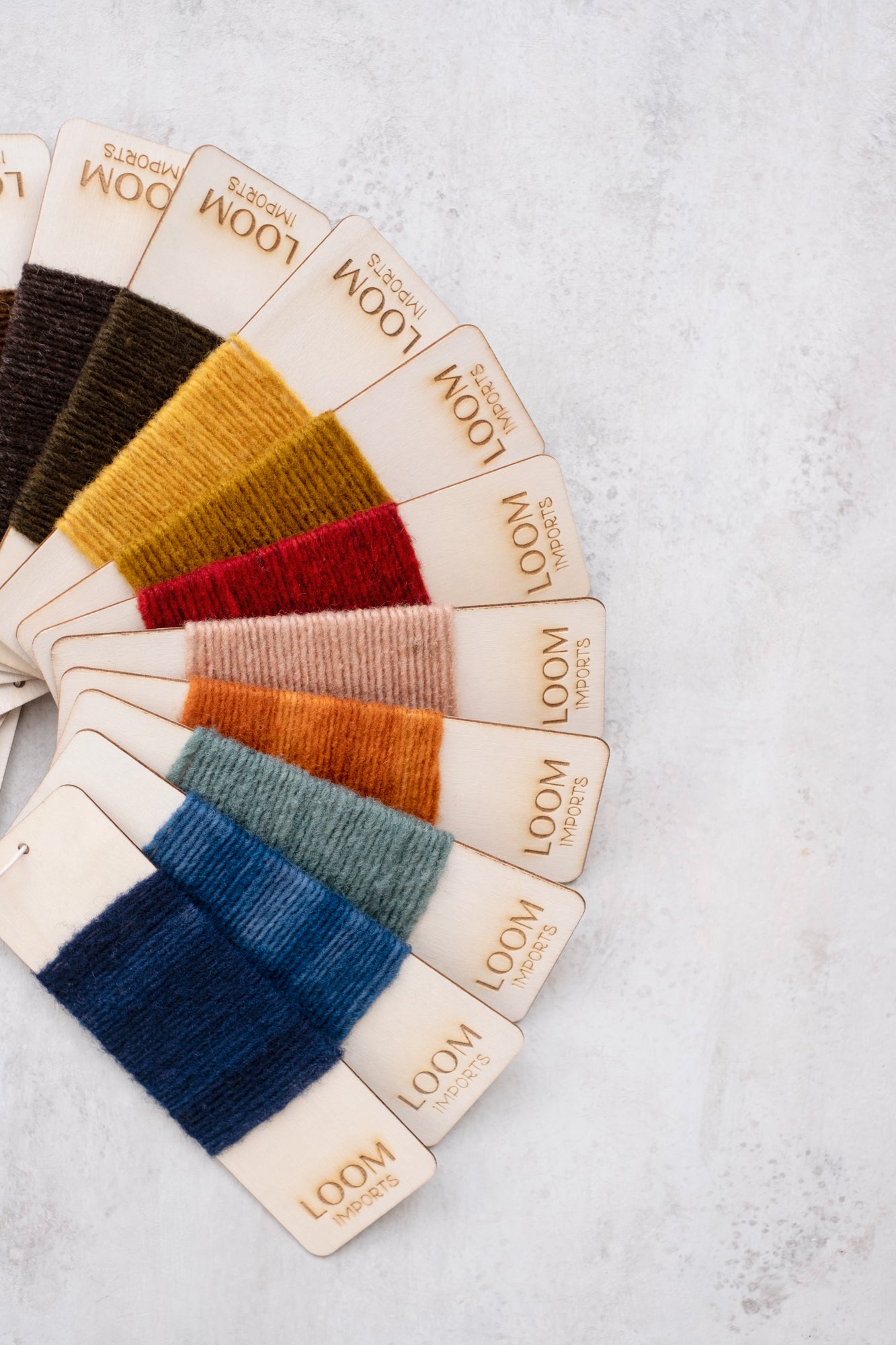 Wool Color Swatch Kit
