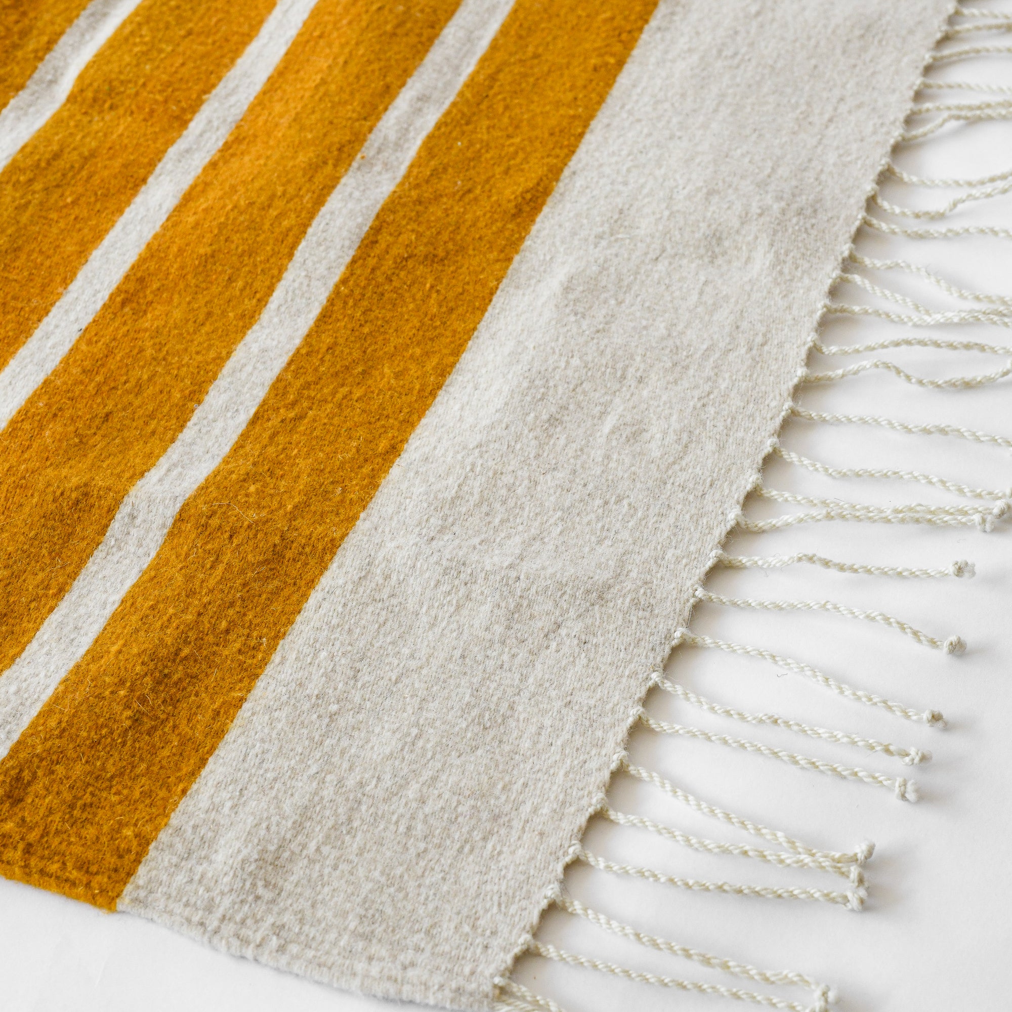 LOOM Imports handwoven ethical flat weave wool rugs. B Corp certified, women owned, fair trade, natural sustainable materials. 