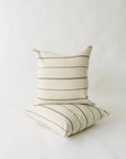 LOOM Imports Cream & Gray Brocade Pillow