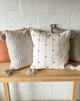 Cotton Tassel Pillow № 2