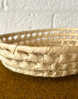 Open Weave Oval Basket