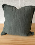 Cotton Blanket Stitch Pillow