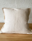 Cotton Blanket Stitch Pillow