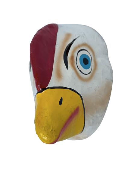 Vintage Chicken Mask
